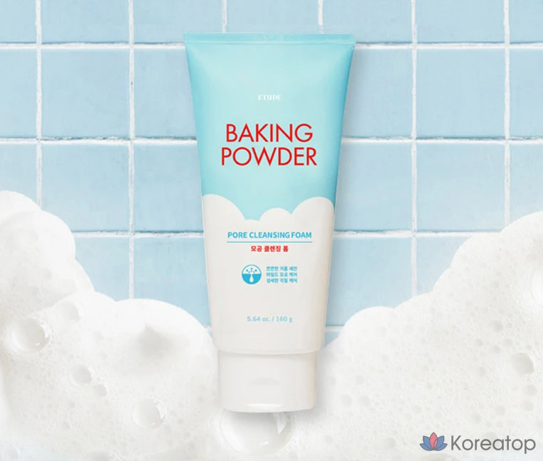 Очищающая пенка Etude House Baking Powder Pore Cleansing Foam, 160 мл, 1 шт.