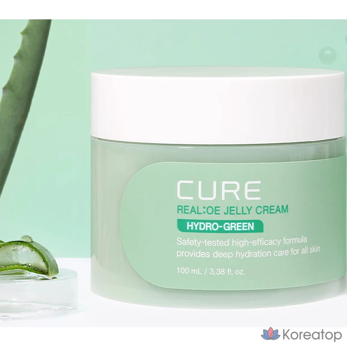 Крем-гель KIM JEONG MOON Aloe CURE Real Aloe Jelly Cream, 100 мл, 1 шт.