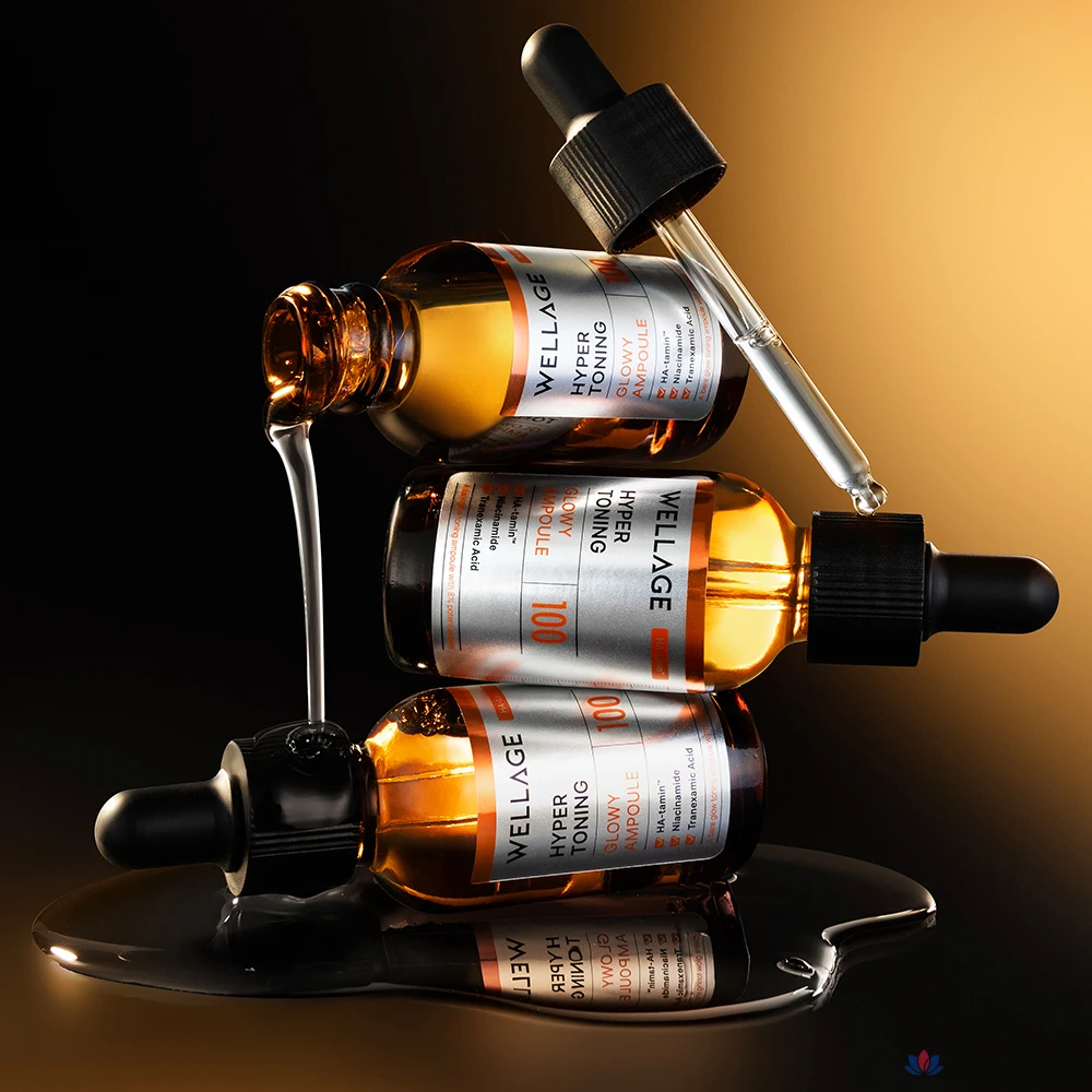Ампульная сыворотка WELLAGE Hyper Toning Glowy Ampoule, 30 мл, 1 шт.