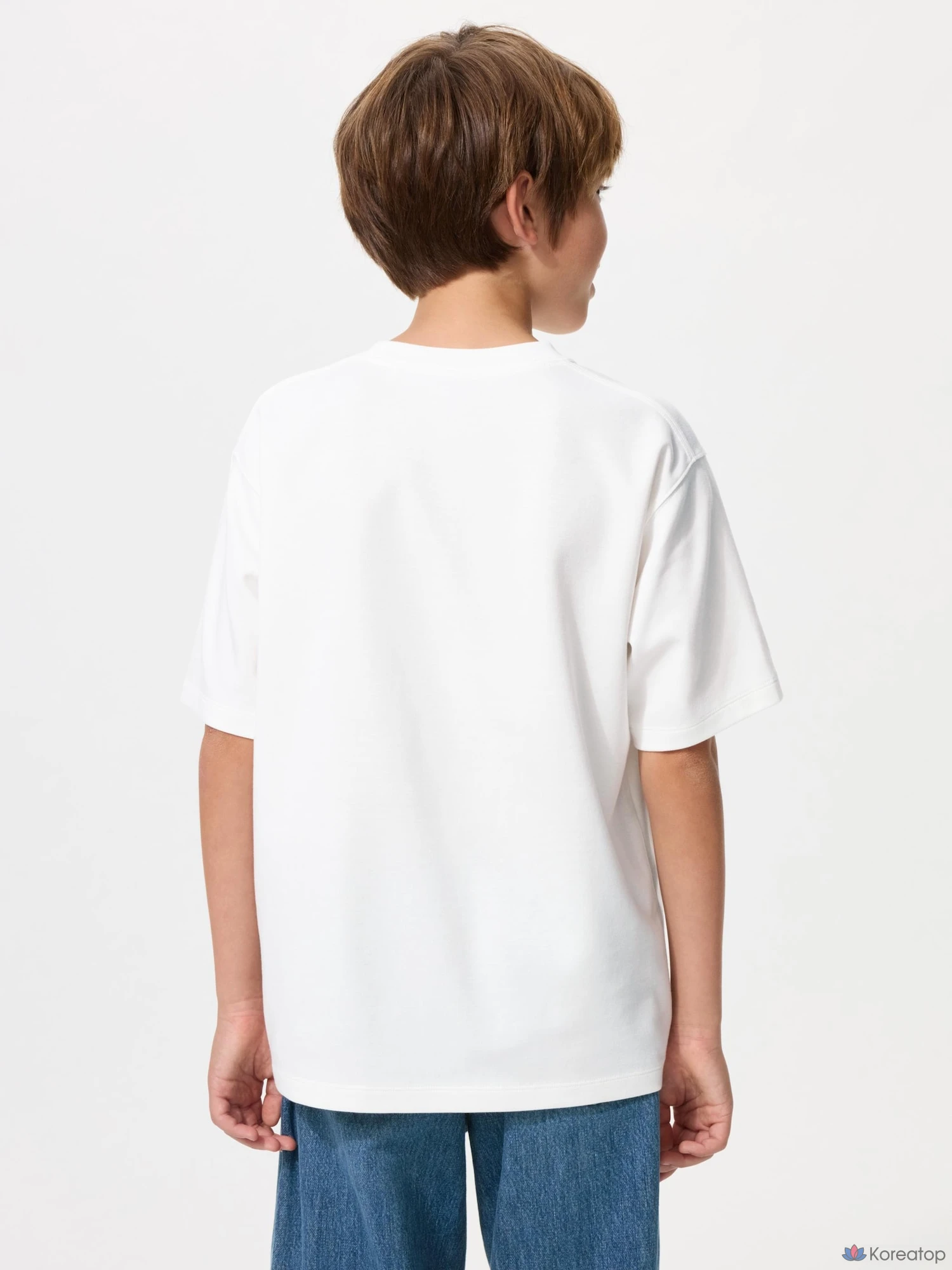 Футболка детская Uniqlo AIRism Cotton Graphic Crew Neck T