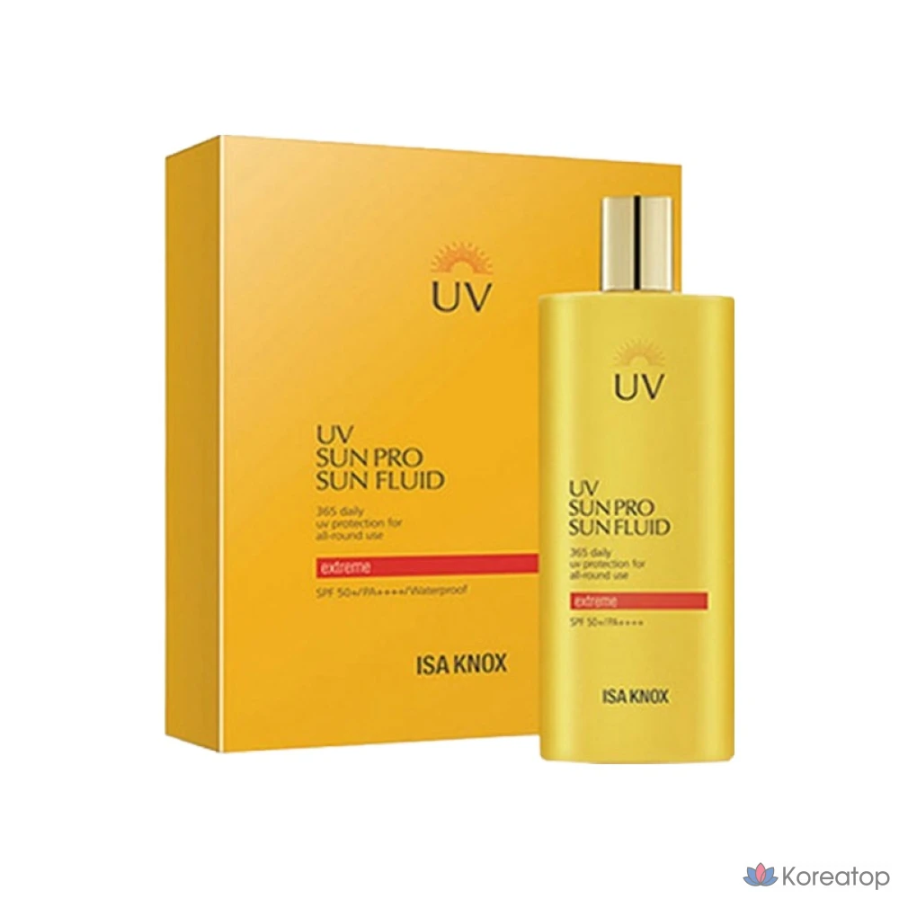 Солнцезащитный флюид Isa Knox UV Sun Pro 365 Extreme Sun Fluid SPF50+ PA++++, 170 мл, 1 шт.