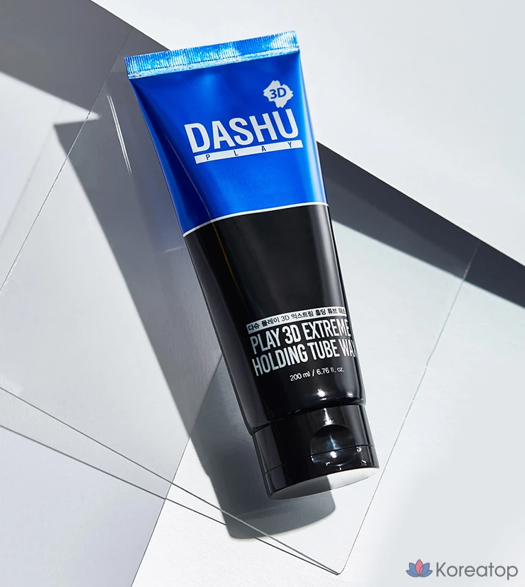 Воск для волос DASHU Play 3D Extreme Holding Tube, 200 мл, 1 шт.