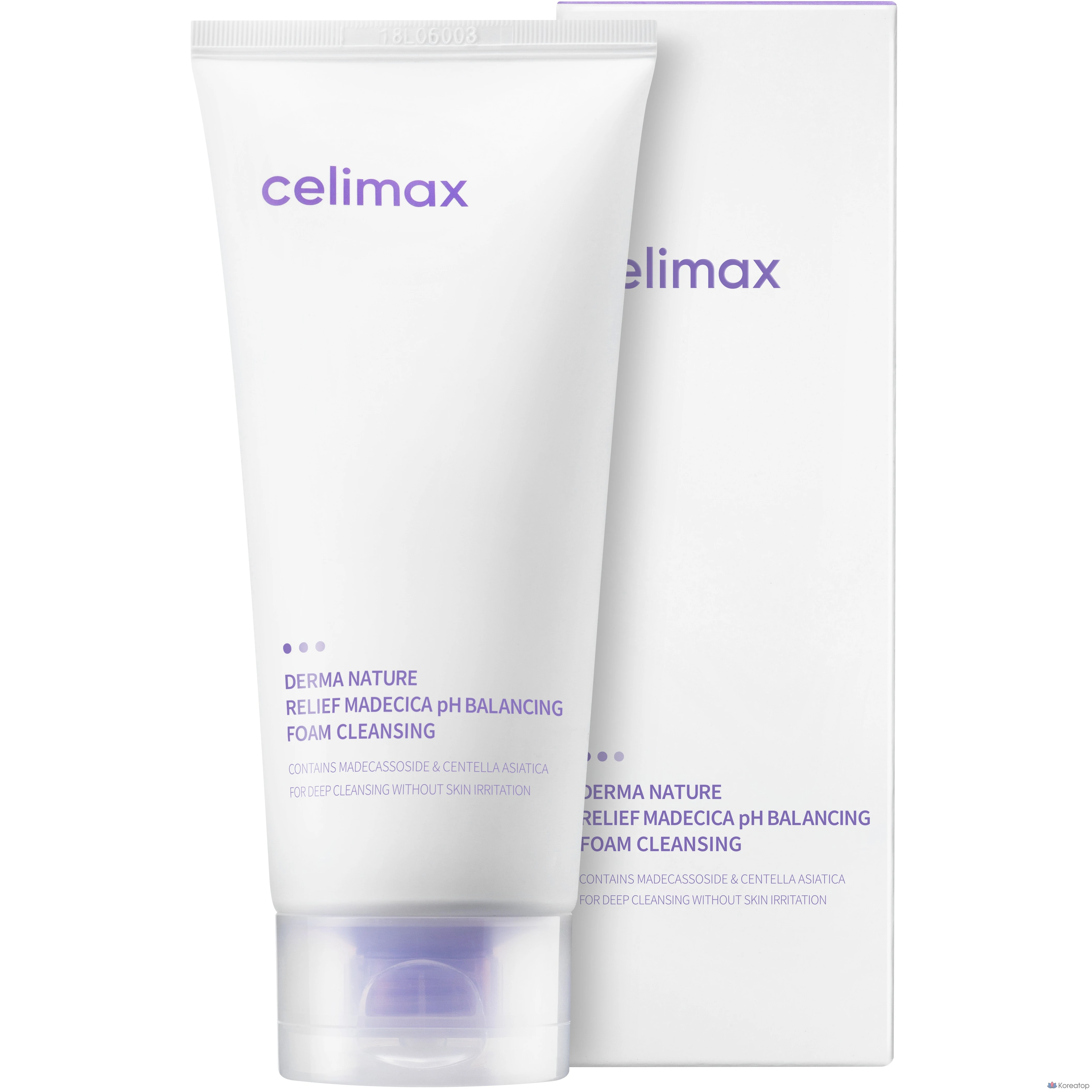 Пенка для умывания Celimax Madecica Low pH Cleansing Foam, 150 мл, 1 шт.
