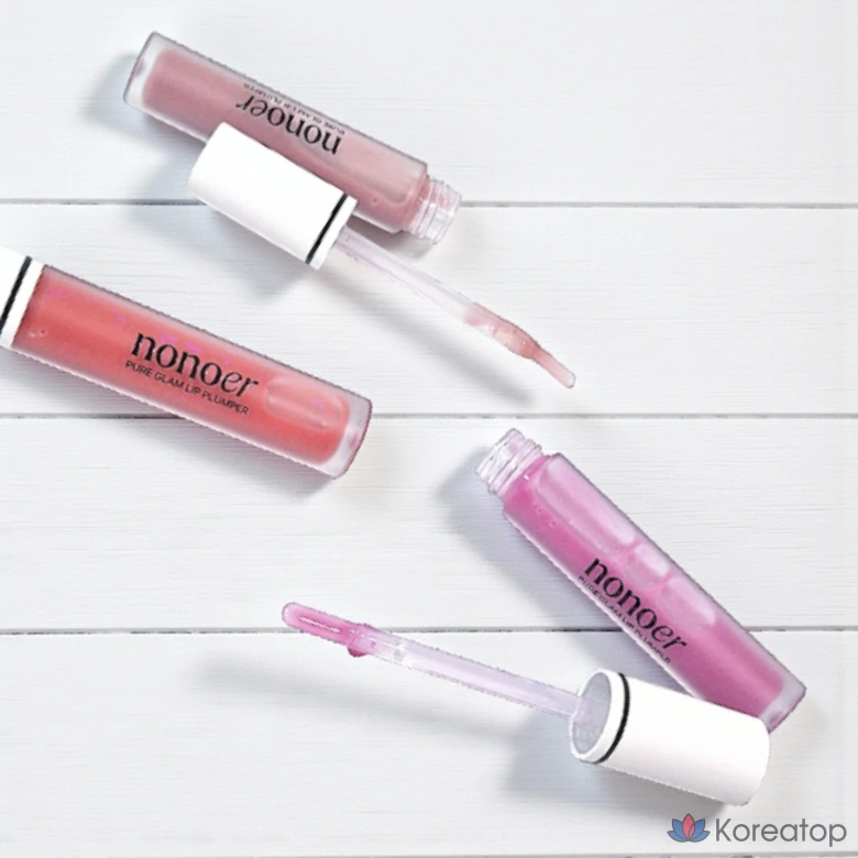Лип плампер YNM Nonoer Pure Glam Lip Plumper, оттенок 003 Coral Glossy, 4.5 г, 1 шт., фото 3