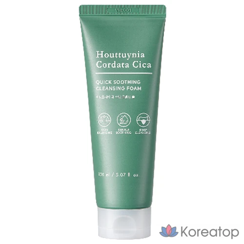 Очищающая пенка Tony Moly Houttuynia Cordata Cica Quick Soothing Cleansing Foam, 150 мл, 1 шт.