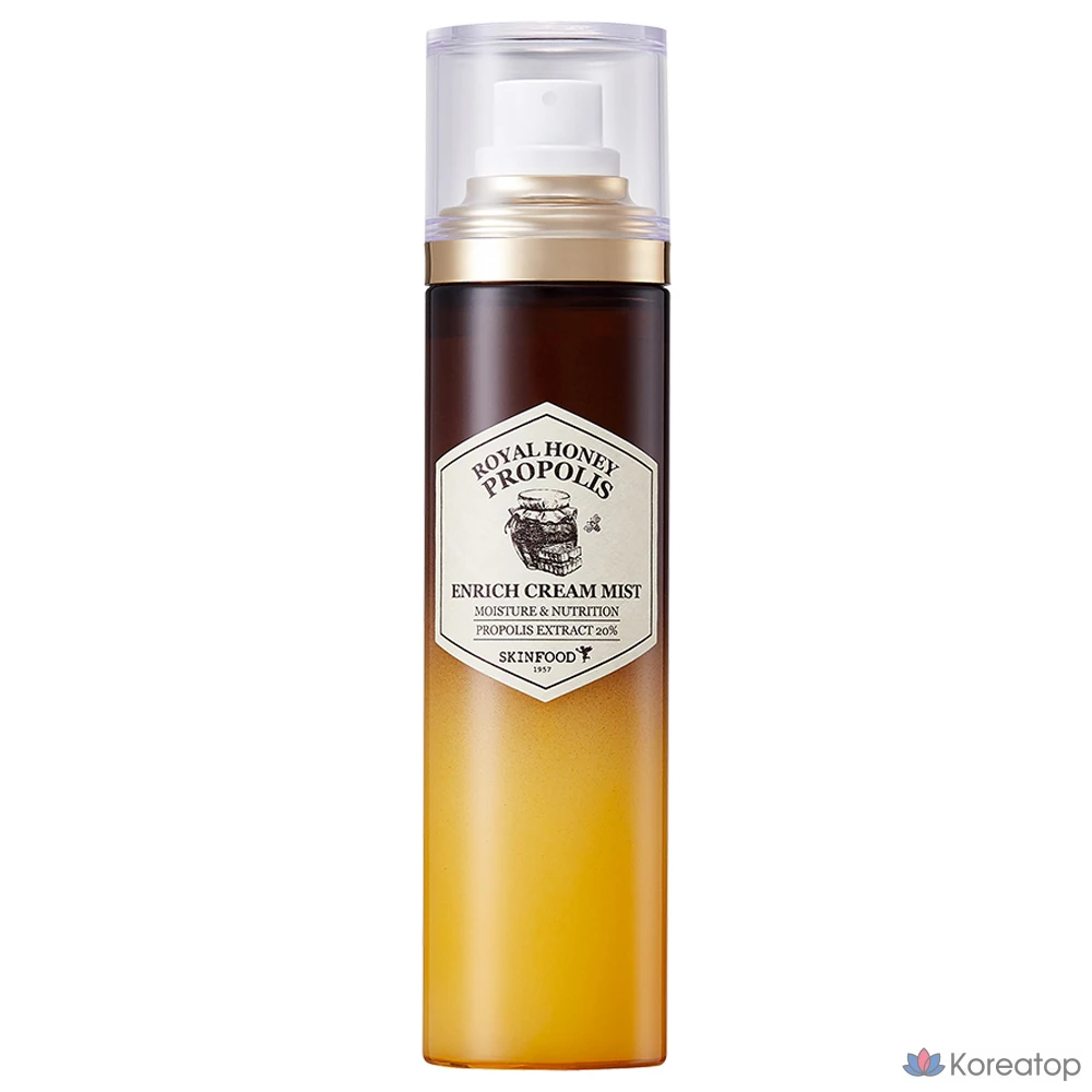 Увлажняющий крем-мист Skinfood Royal Honey Propolis Enrich Cream Mist, 120 мл, 1 шт.