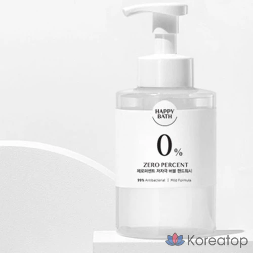 Пенообразующее средство для рук Happy Bath Zero Percent Bubble Hand Wash Unscented, 1 шт.