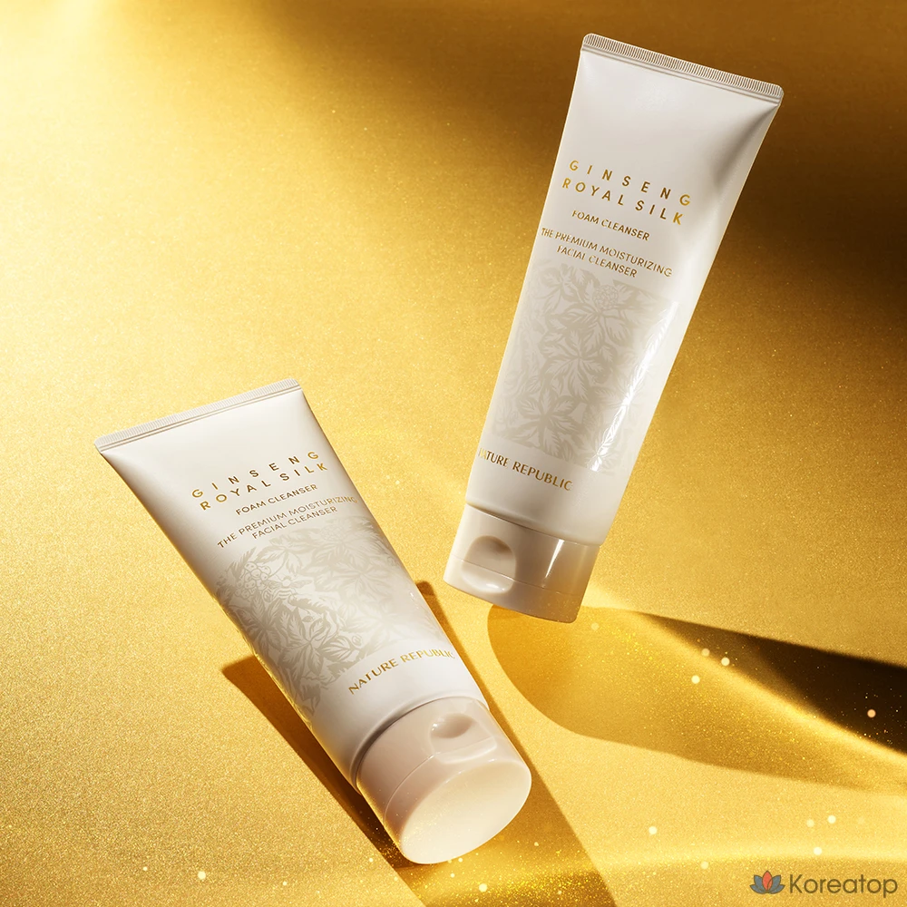 Пенка для умывания Nature Republic Jinsheng Royal Silk, 150 мл, 1 шт