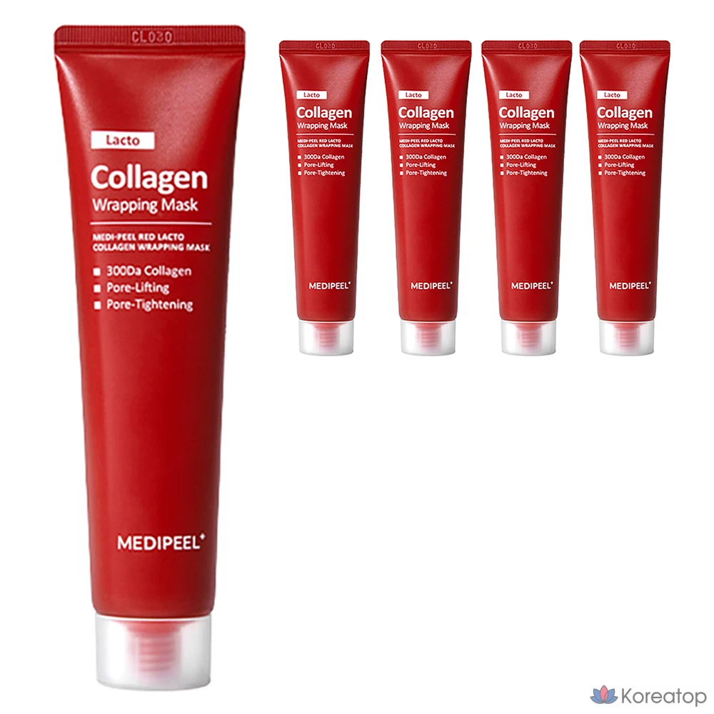 Маска для лица Medi-Peel Red Lacto Collagen Wrapping Mask, 70 мл, 5 шт.