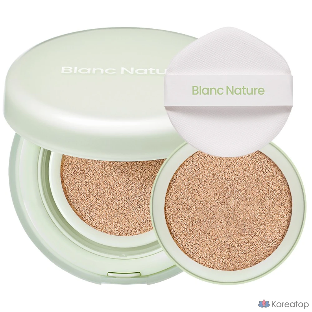Кушон Blanc Nature Pore Zero Air Fit Cushion, оттенок 23N Ginger, 15 г, 1 шт.