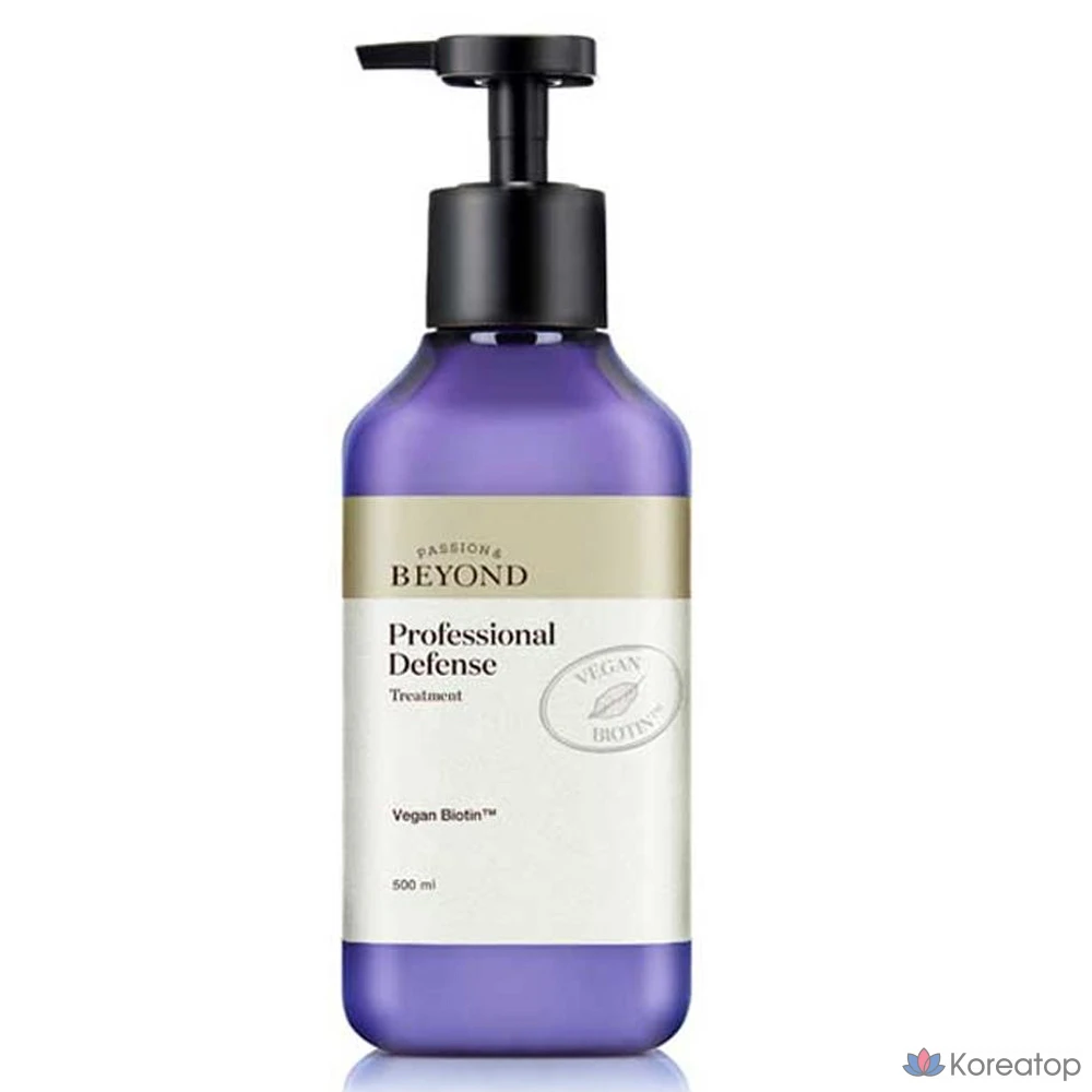 Шампунь BEYOND Professional Defense Vegan Shampoo + Hair Treatment, 500 мл, 1 шт.