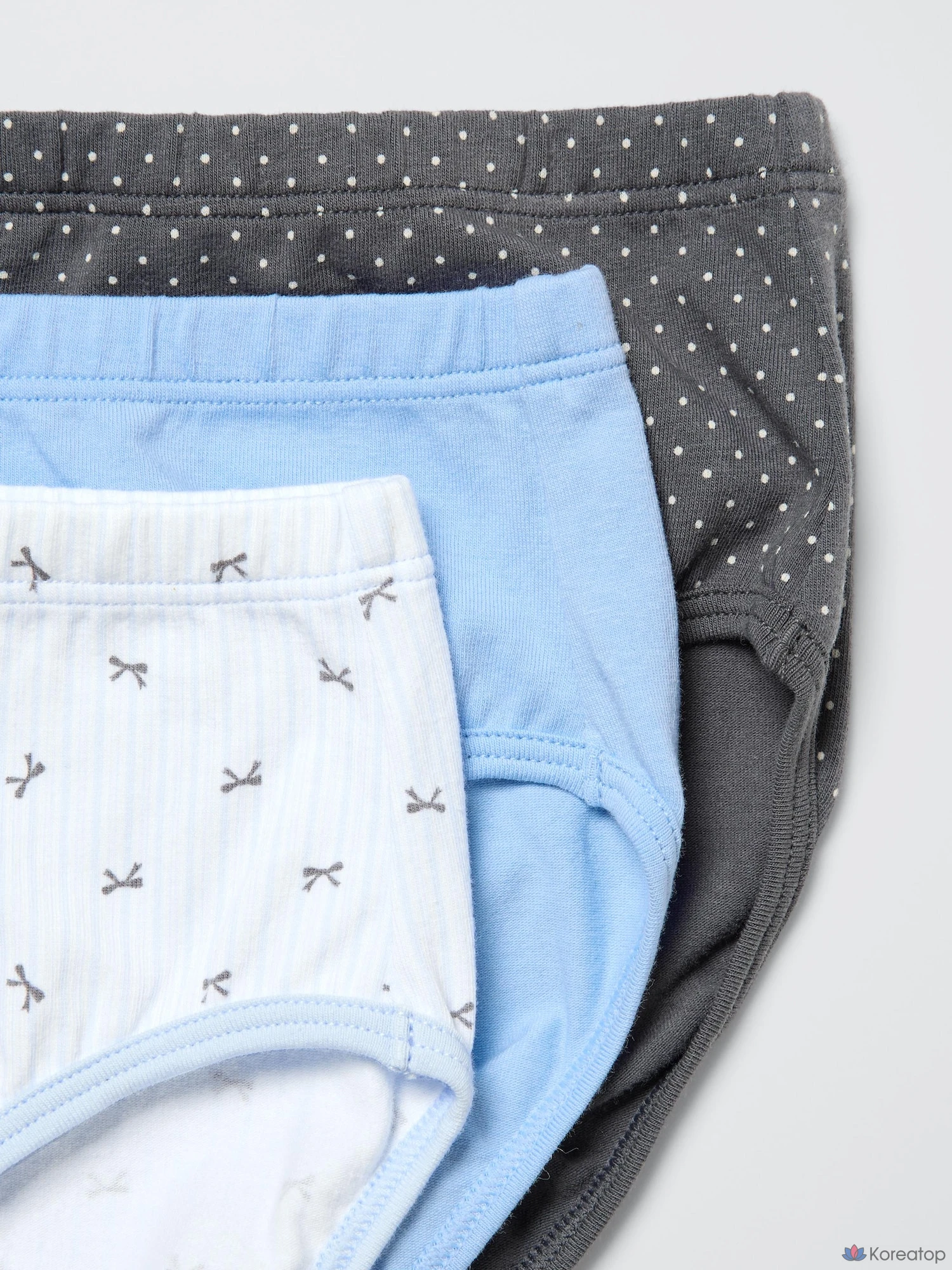 Шорты детские Uniqlo Girls Stretch Cotton Shorts Regular, 3 шт.