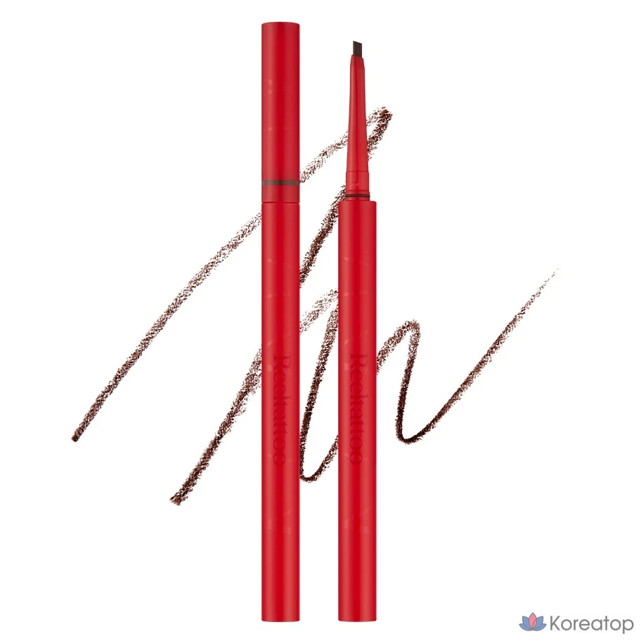 Подводка для глаз Merythod Real Tattoo Pencil Eyeliner, оттенок 02 Dark Brown, 0.05 г, 1 шт.