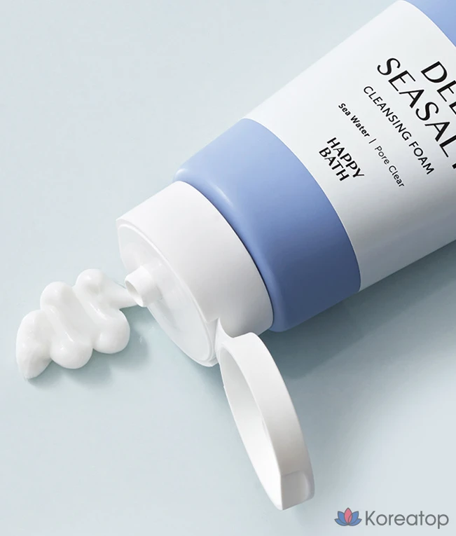 Очищающая пенка Happy Bath Perfect Deep Sea Salt Cleansing Foam, 150 г, 1 шт.