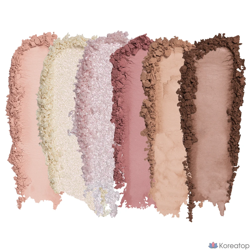 Тени для век Forencos Soft Mood Eye Palette, оттенок 04 Taro Latte, 1 шт.