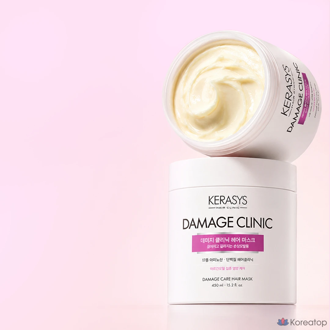 Маска для волос KeraSys Damage Clinic Protein Hair Pack, 450 мл, 1 шт.