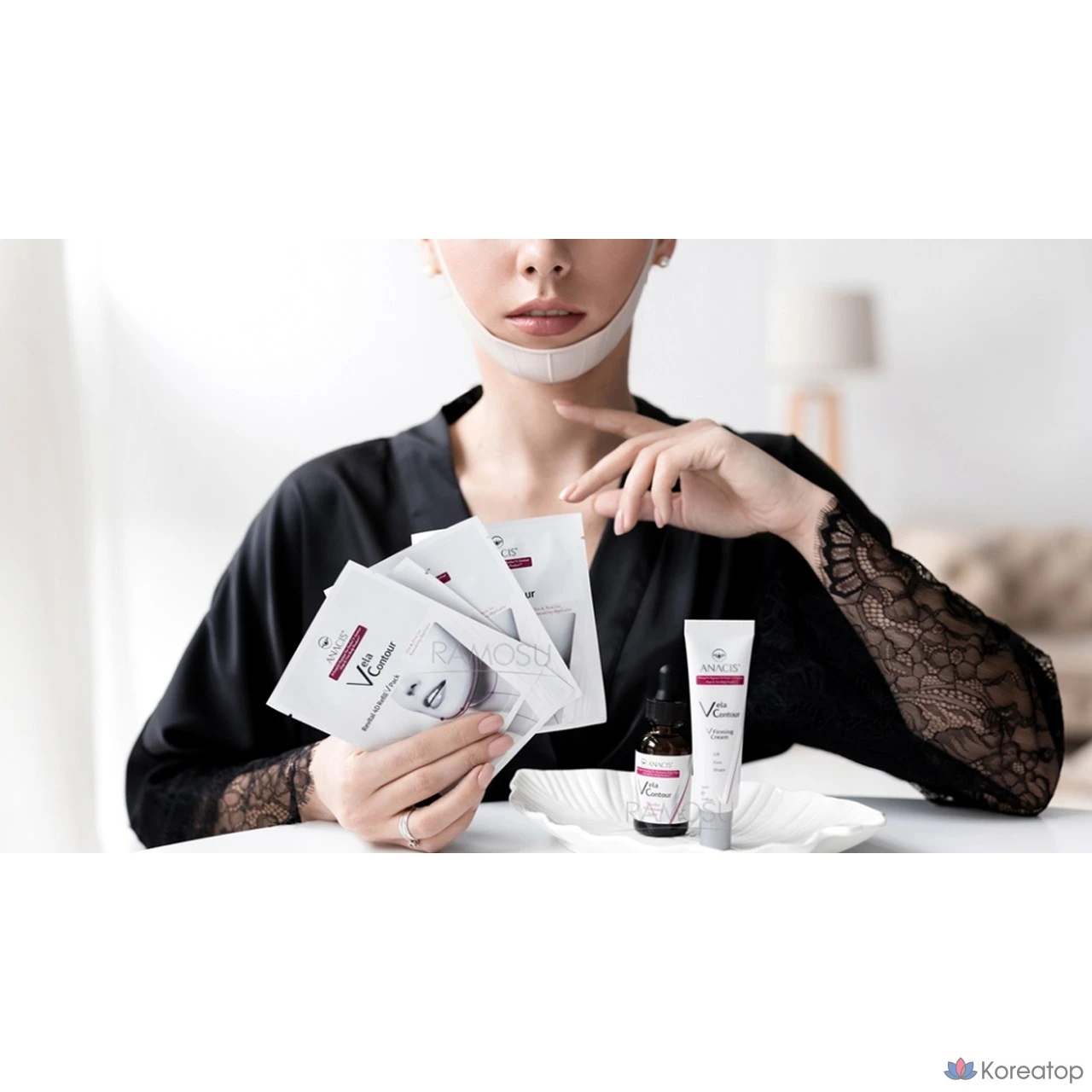 Ампульная сыворотка ANACIS Bella Contour Botox Deep Ball Lifting Ampoule, 30 мл, 50.5 г, 1 шт.