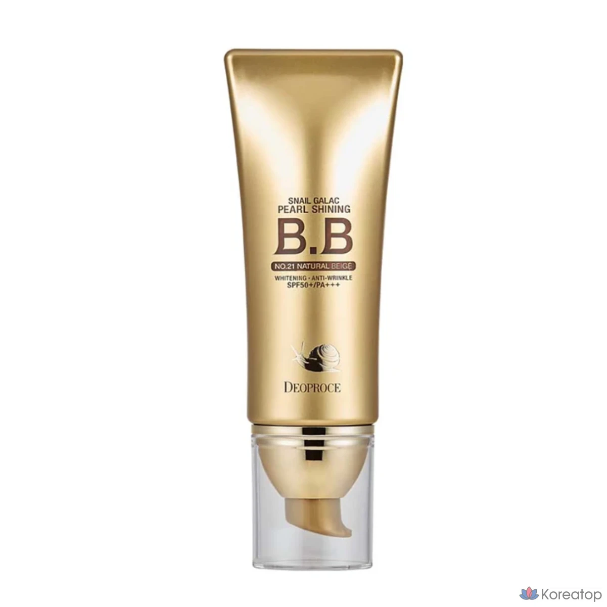 ВВ-крем Deoproce Snail Galac Pearl Shining BB Cream, оттенок Natural Beige, 50 г, 1 шт.