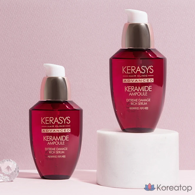Сыворотка для волос KeraSys Advanced Ceramide Extreme Damage Rich Hair Serum, 70 мл, 1 шт.