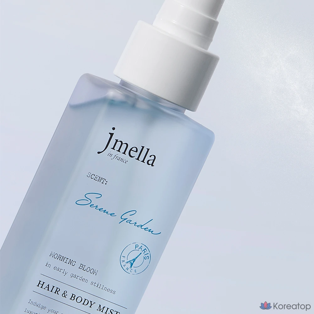 Парфюмированный спрей для волос и тела Jmella In France Serene Garden Perfume Hair & Body Mist Floral Peony, 80 мл, 1 шт.