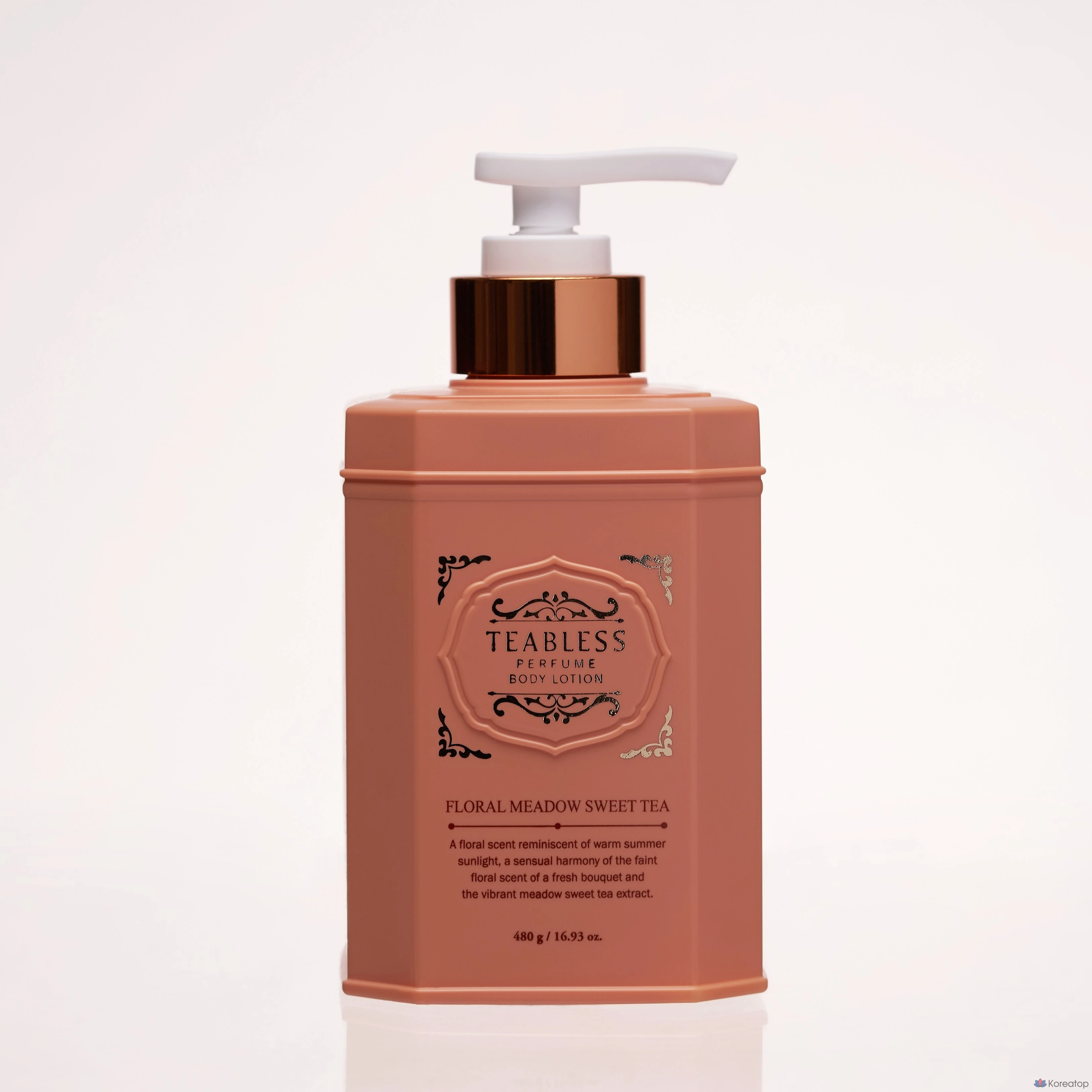 Лосьон для тела TEABLESS Perfume Body Lotion Sweet Tea Floral, 480 г, 1 шт.