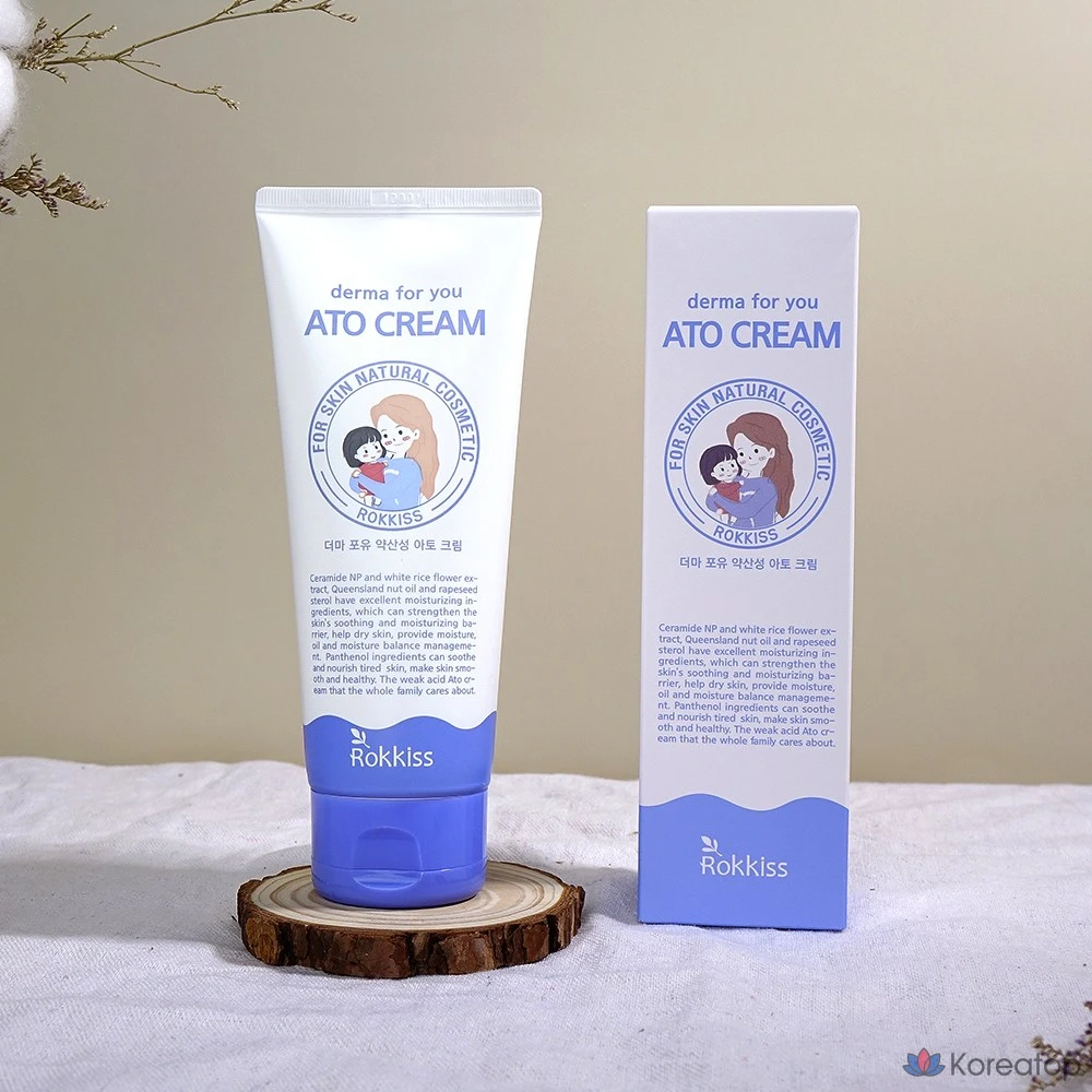 Крем для лица Rokkiss Derma For U Low pH Ato Cream, 150 мл, 1 шт.