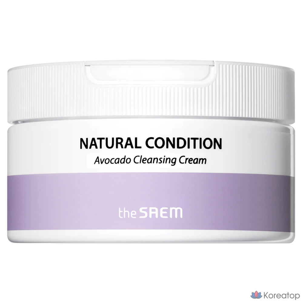 Очищающий крем The Saem Natural Condition Avocado Cleansing Cream, 300 мл, 1 шт.