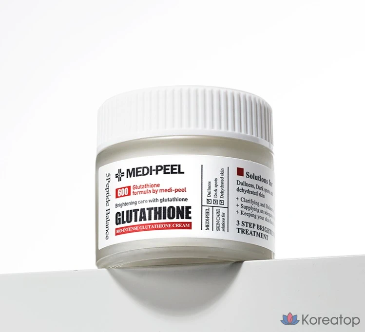 Набор для ухода Medi-Peel Bio Intense Glutathione White Cream 50g + Mela Plus Tox Ampoule 35ml Set, 1 шт.