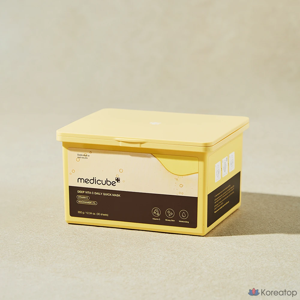 Ежедневная быстрая маска Medicube Deep Vita Seed, 30 штук, 5 штук, фото 3