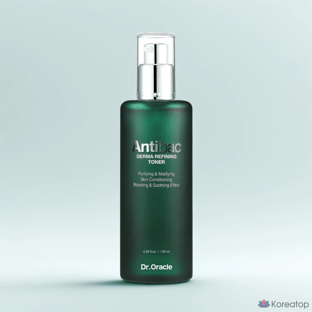 Тонер Dr. Oracle Anti-Bac Derma Refining Toner, 130 мл, 1 шт.