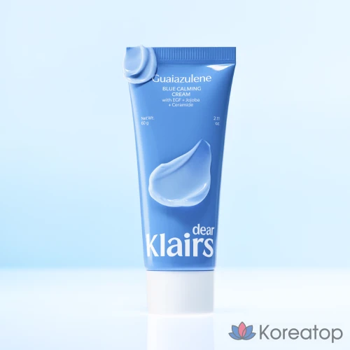 Крем Dear, Klairs Midnight Blue Calming Cream, 60 г, 1 шт.