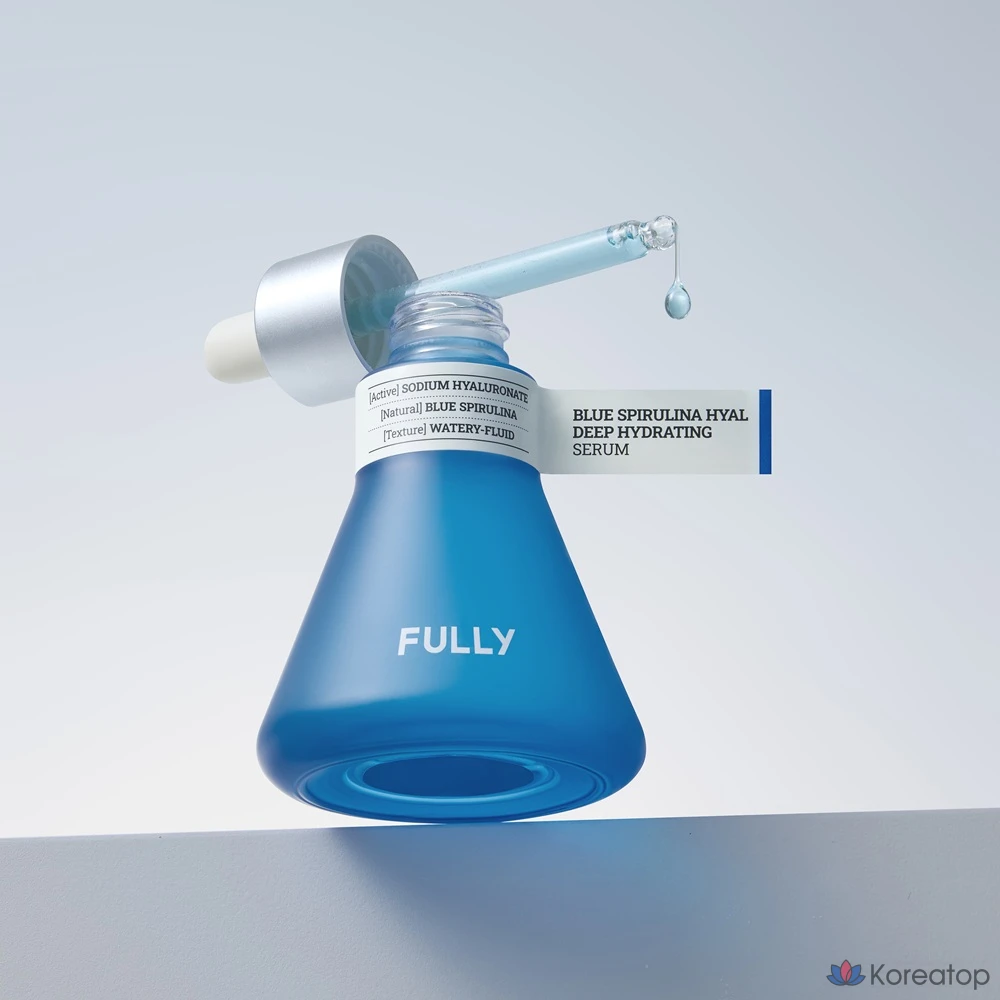 Сыворотка FULLY Blue Spirulina Hyal Moisture Serum, 50 мл, 1 шт.