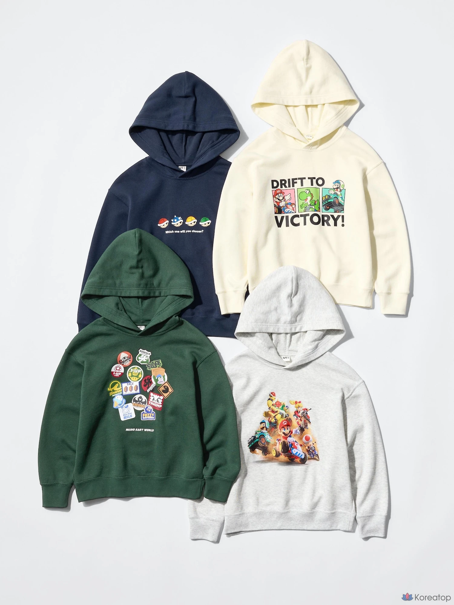 Худи детский Uniqlo Mario Kart World Sweat Hoodie A