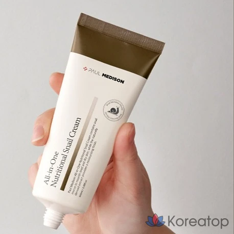 Крем для лица PAUL MEDISON All-in-One Nourishing Snail Cream, 100 мл, 1 шт.