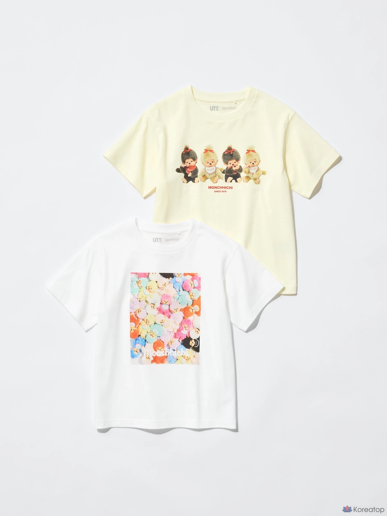 Футболка детская Uniqlo Monchhichi UT Graphic T, размер Free