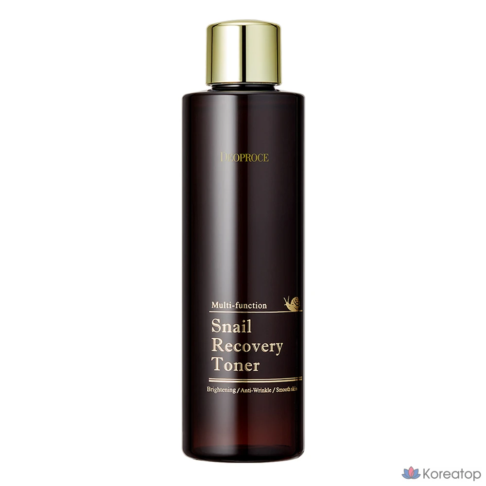 Тонер Deoproce Snail Recovery Toner, 210 мл, 1 шт.