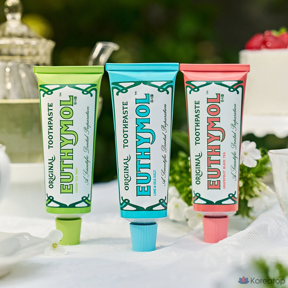 Зубная паста Euthymol Green Tea Mint, 106 г, 1 шт.