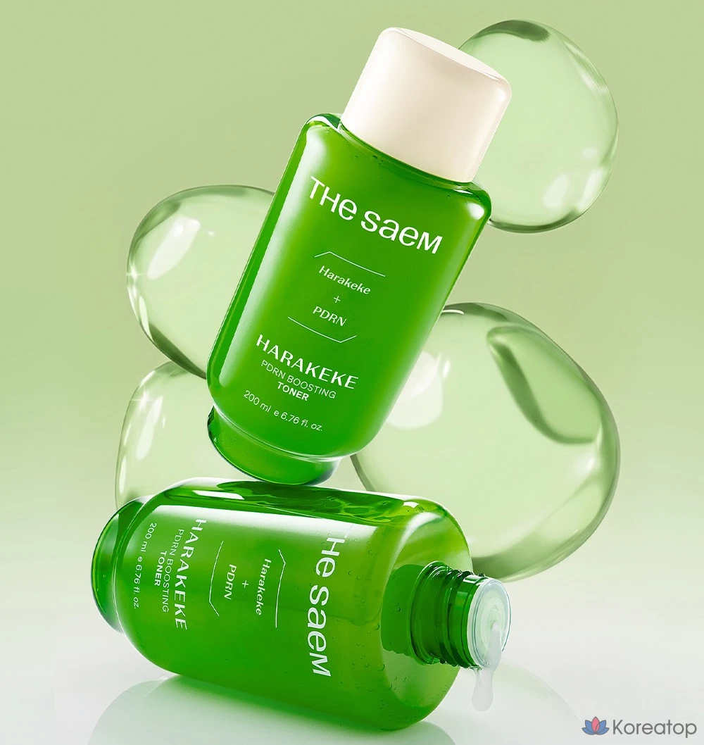 Набор для ухода The Saem Harakeke PDRN Skin Care 3-piece Set, 1 шт.