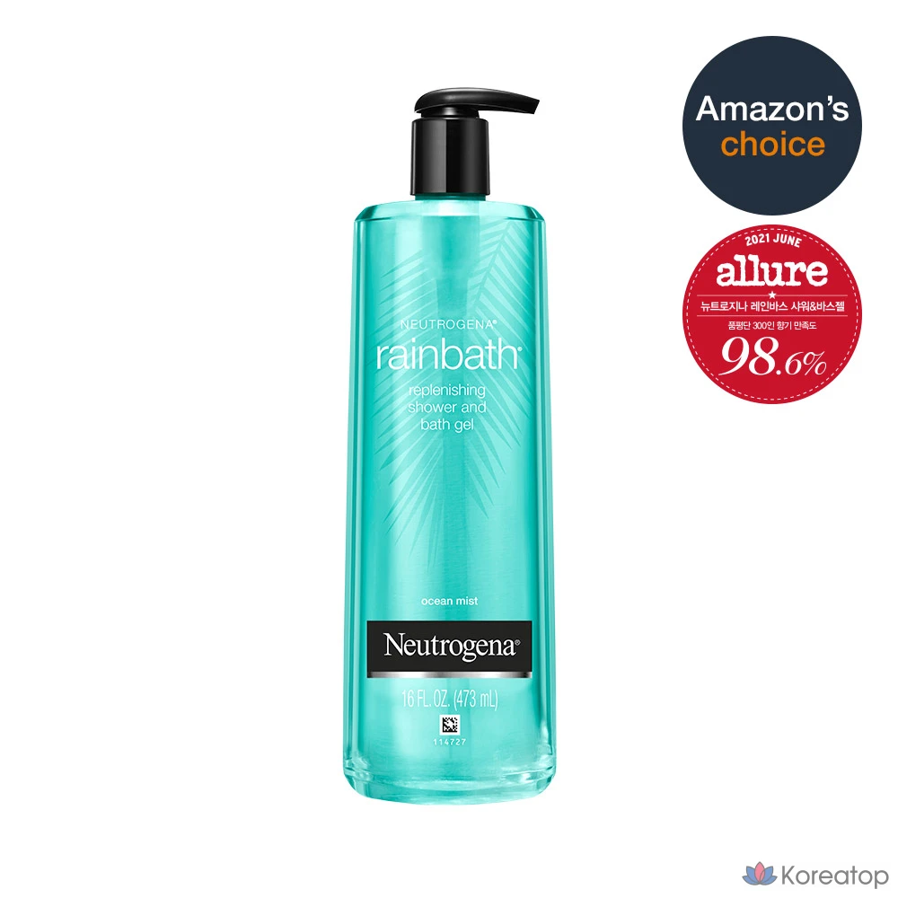 Гель для душа Neutrogena Rainbath Oceanmist Body Wash Pure Aqua, 473 мл, 1 шт.
