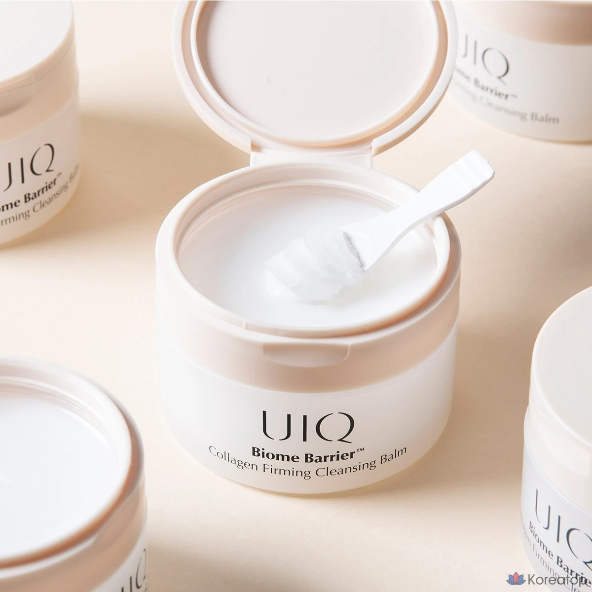 Очищающий бальзам UIQ Biome Barrier Collagen Firming Cleansing Balm, 100 мл, 1 шт., фото 3