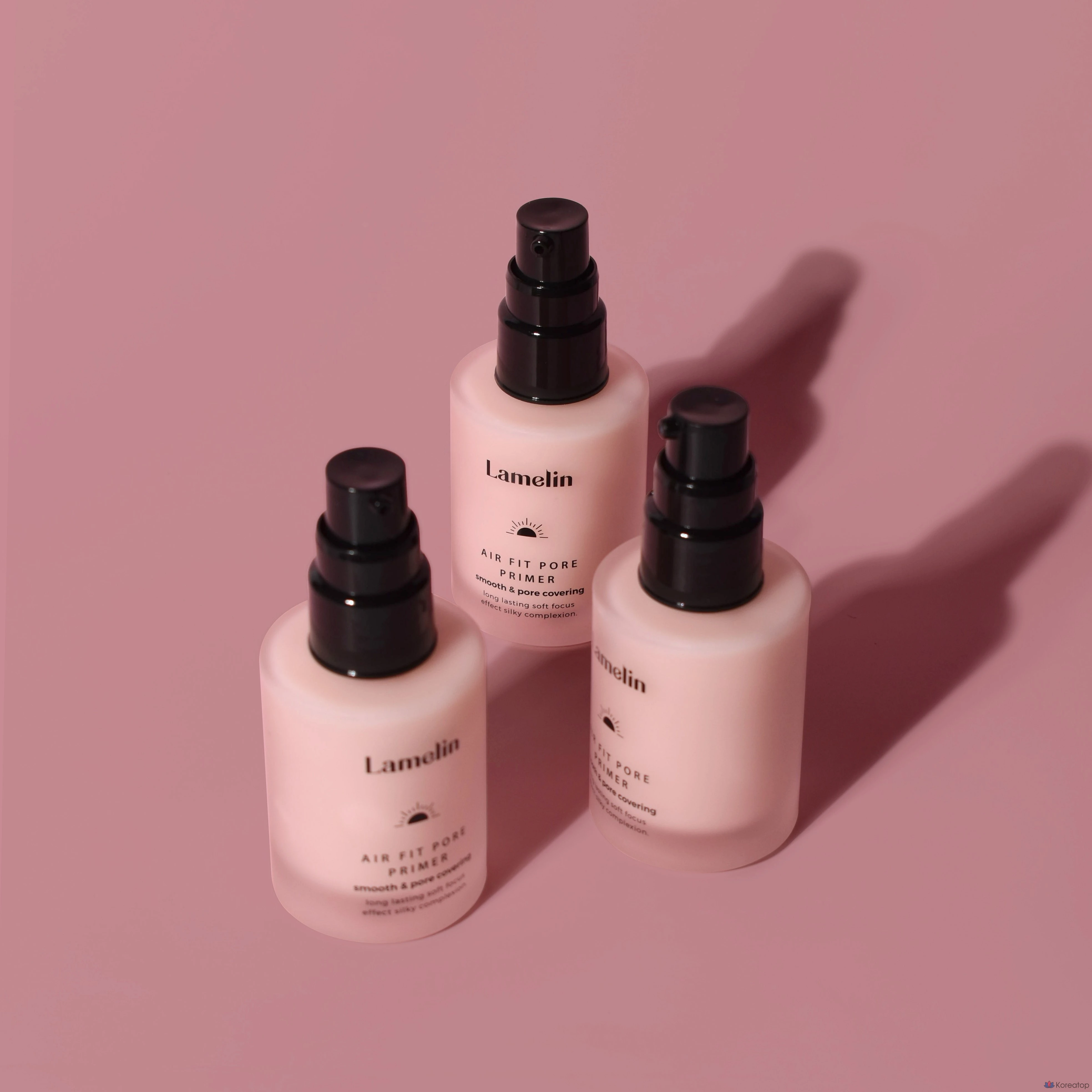 Праймер для лица Lamelin Air Fit Pore Primer, оттенок Pink, 40 мл, 1 шт.