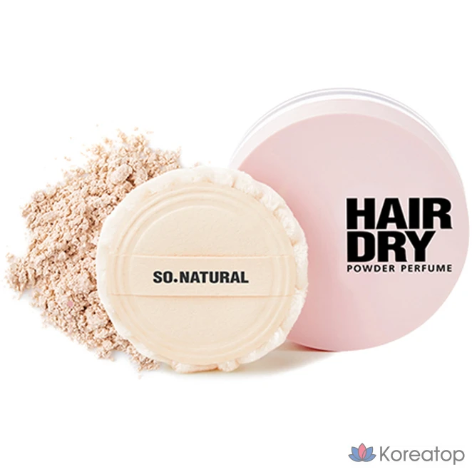 Сухой шампунь-пудра So Natural Hair Dry Powder Perfume, 4 г, 1 шт.