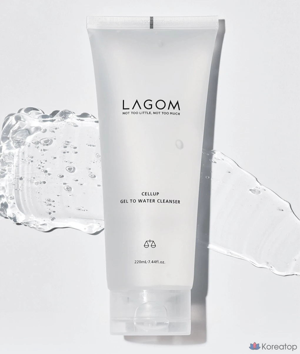 Гель для умывания LAGOM Cellup Gel to Water Cleanser, 220 мл, 1 шт., фото 2