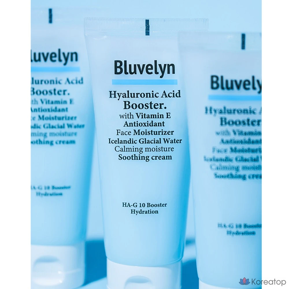 Успокаивающий крем REJURAN [Blueblin] 10 Types Hyaluronic Acid Booster Soothing Cream, 100 мл, 1 шт.
