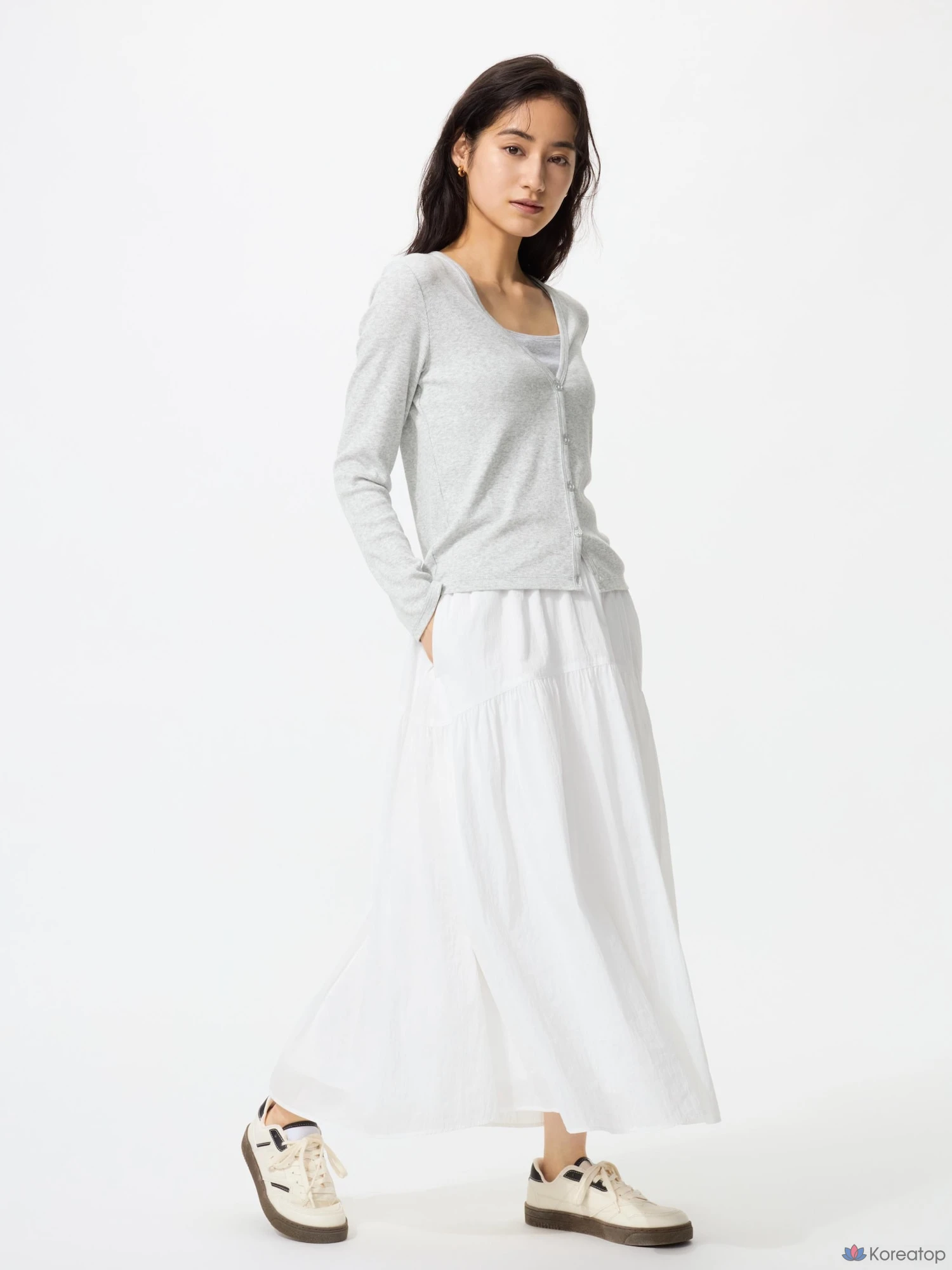 Юбка Uniqlo Nylon Gathered Skirt