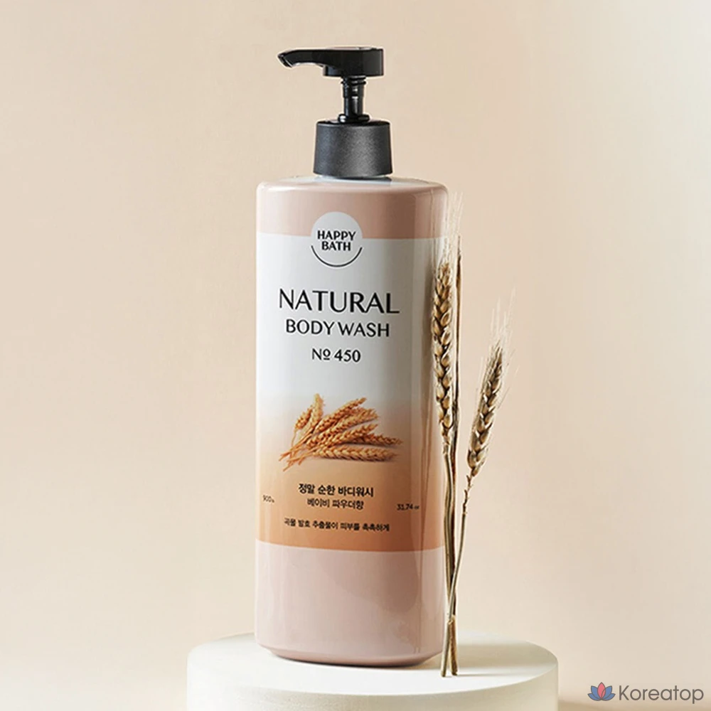 Гель для душа Happy Bath Natural Really Mild Body Wash, аромат Baby Powder, 900 г, 1 шт.