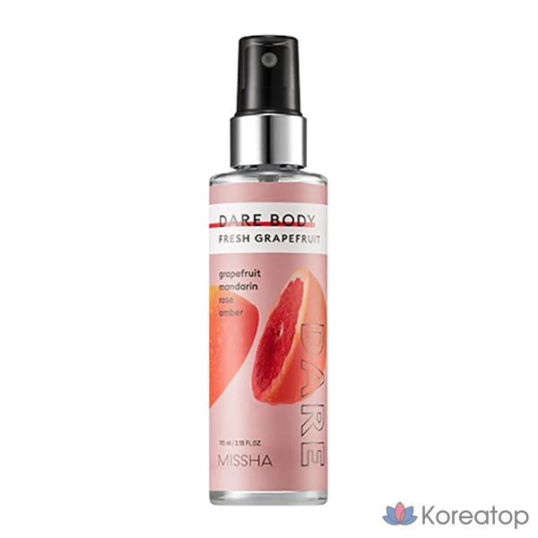 Тонер для тела Missha Dear Body Mist Fresh Grapefruit, 105 мл, 1 шт.
