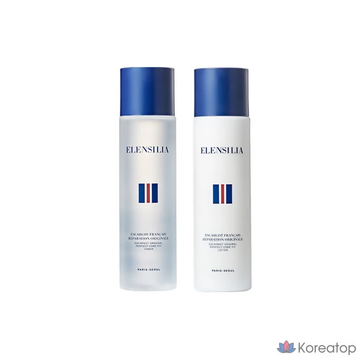 Набор для ухода Elensilia Escargot Original Perfect Core Fit Basic Set (Toner 150ml + Lotion 150ml + Mist), 3-piece Set, 150 мл, 1 шт.
