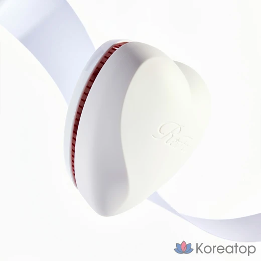 Расческа для волос ReFa Heart Brush, матовый белый, 1 шт.