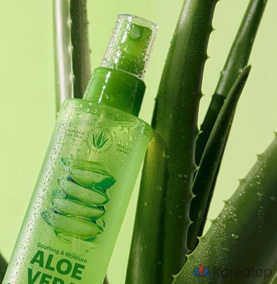 Увлажняющий гель-мист Nature Republic Soothing & Moisture Aloe Vera 92% Soothing Gel Mist, 155 мл, 1 шт.